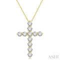 Cross Diamond Fashion Pendant