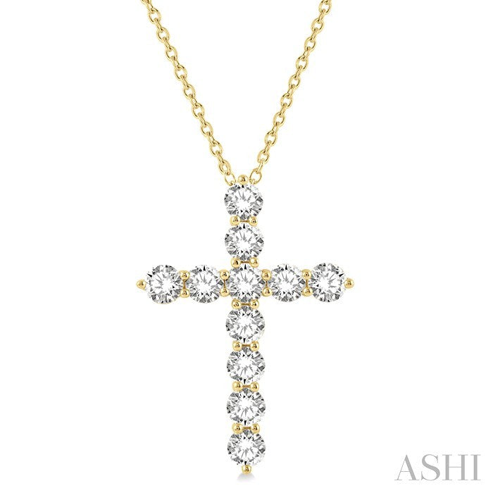 Cross Diamond Fashion Pendant
