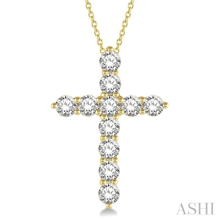 Cross Diamond Fashion Pendant