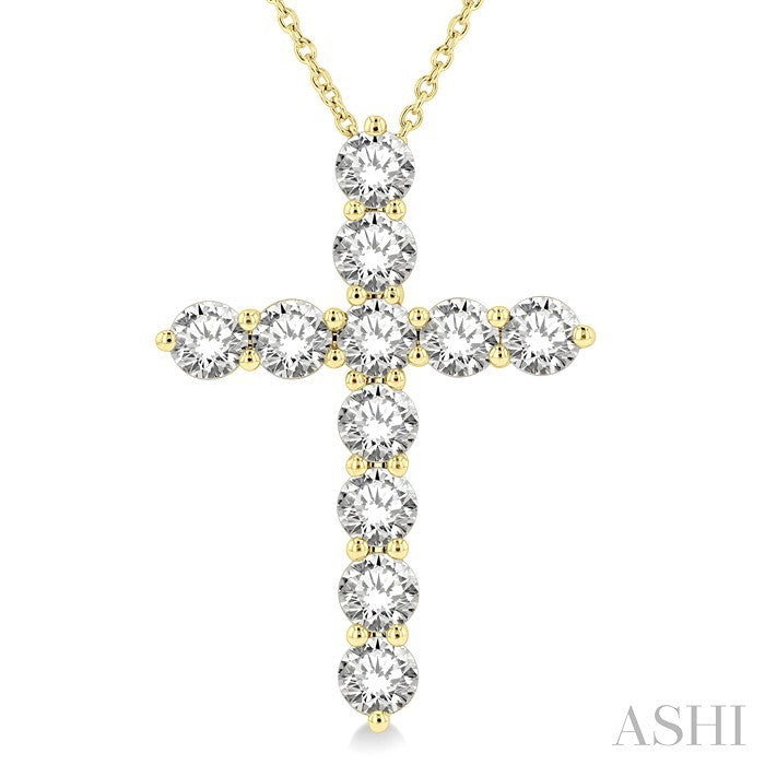 Cross Diamond Fashion Pendant
