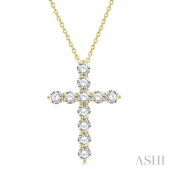 Cross Diamond Fashion Pendant