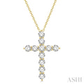 Cross Diamond Fashion Pendant