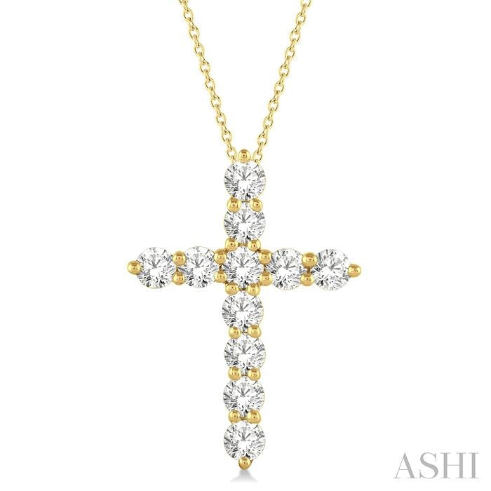 Cross Diamond Fashion Pendant