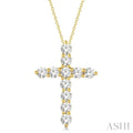 Cross Diamond Fashion Pendant