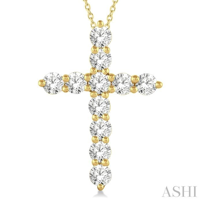 Cross Diamond Fashion Pendant