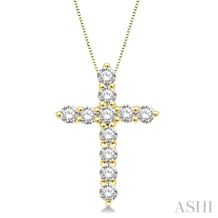 Cross Diamond Fashion Pendant