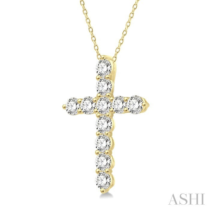 Cross Diamond Fashion Pendant