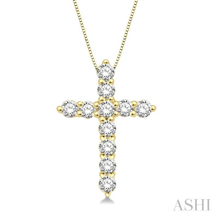 Cross Diamond Fashion Pendant