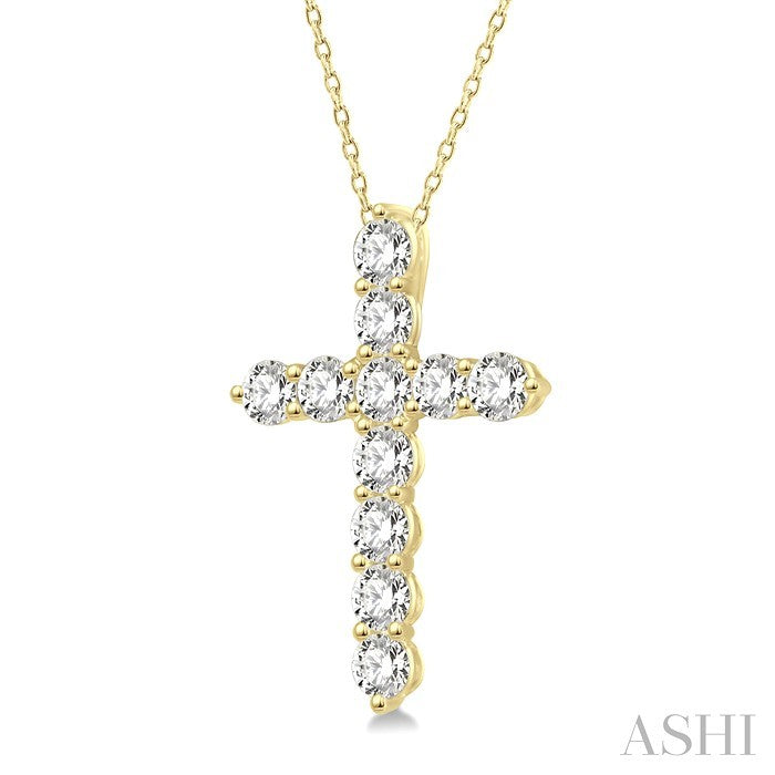 Cross Diamond Fashion Pendant