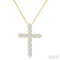 Cross Diamond Fashion Pendant