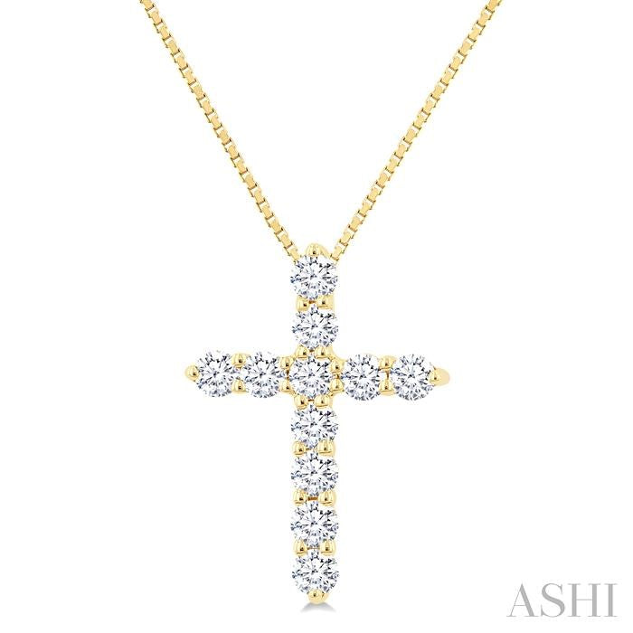 Cross Diamond Fashion Pendant