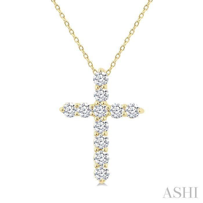 Cross Diamond Fashion Pendant