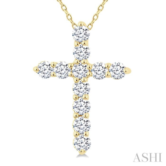 Cross Diamond Fashion Pendant