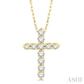 Cross Diamond Fashion Pendant