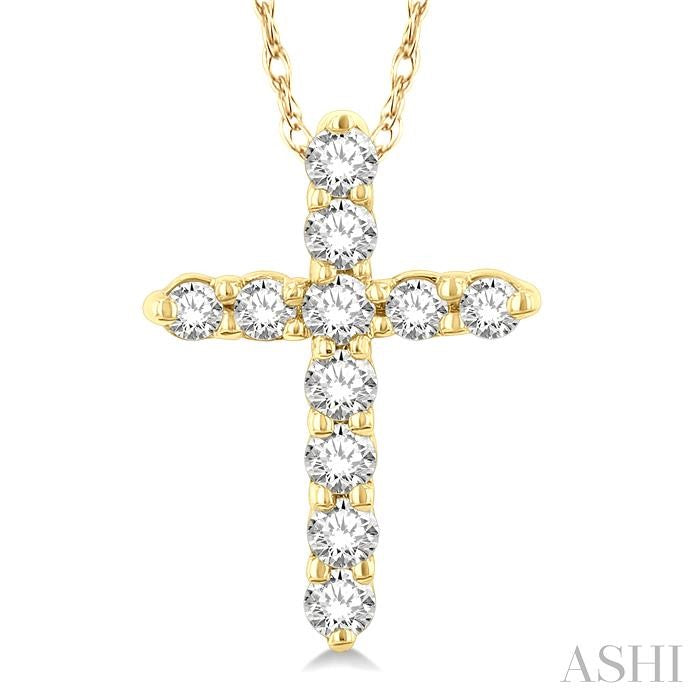 Cross Diamond Fashion Pendant