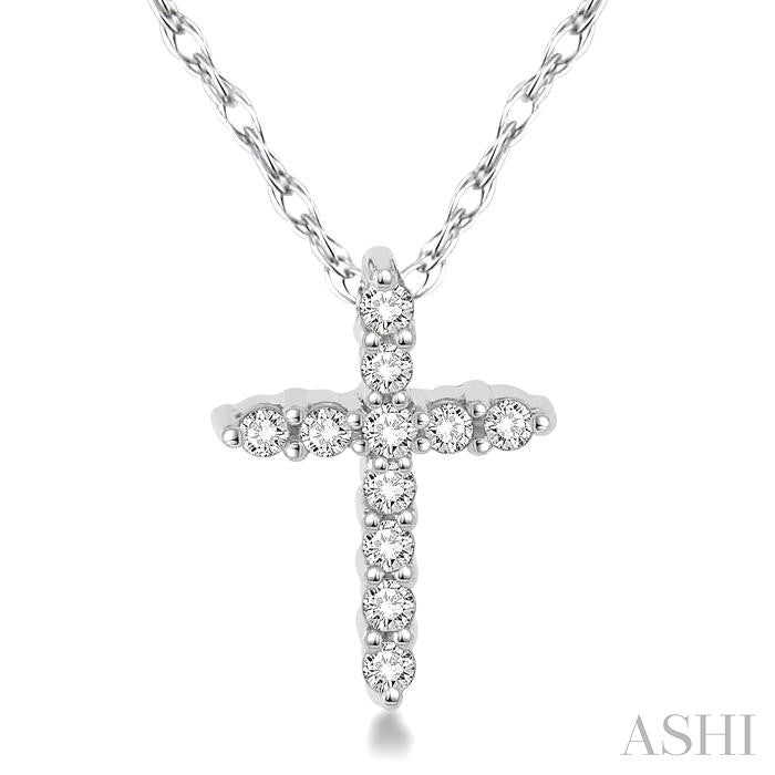 Cross Petite Diamond Fashion Pendant