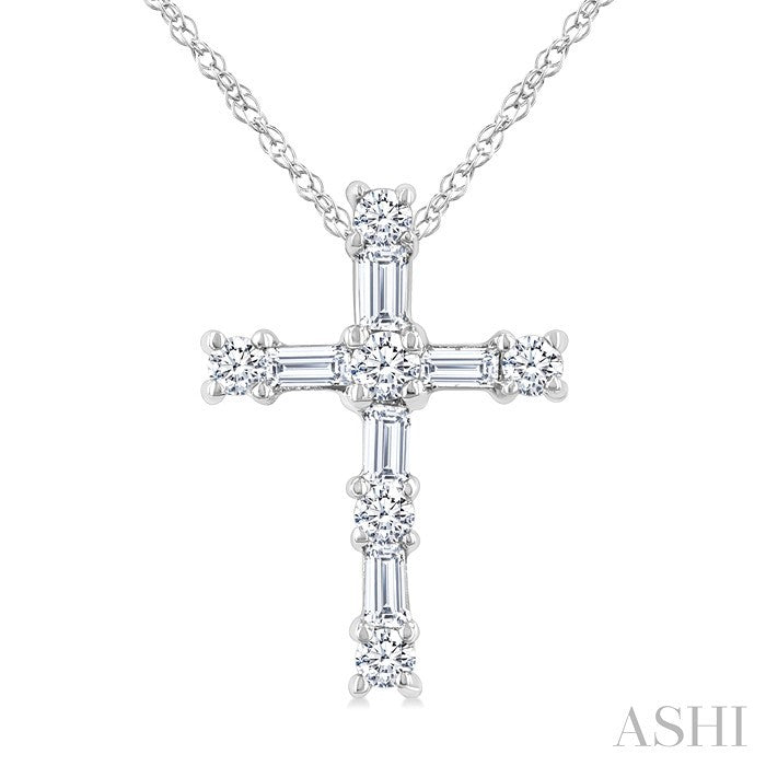Cross Diamond Fashion Pendant