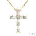 Cross Diamond Fashion Pendant