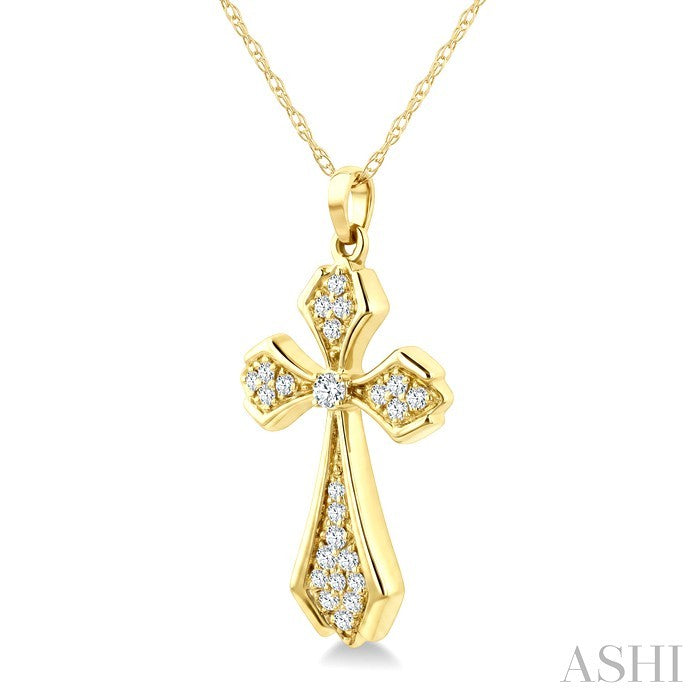 Cross Diamond Fashion Pendant