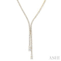 Diamond Y Necklace