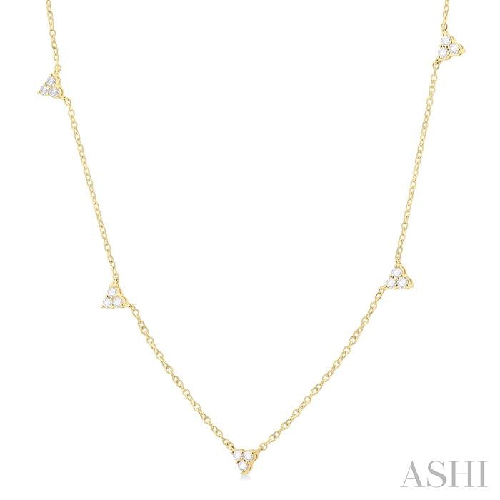 Diamond Station Necklace