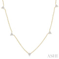 Diamond Station Necklace