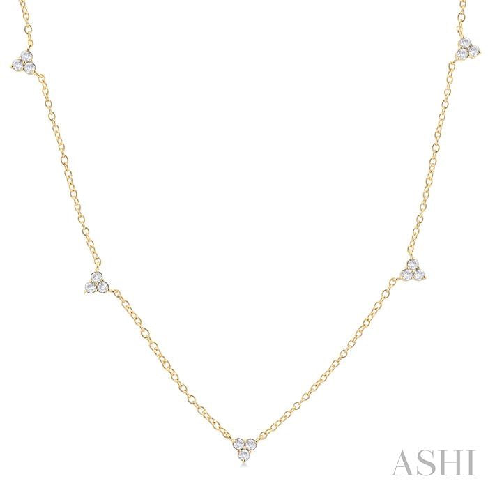 Diamond Station Necklace