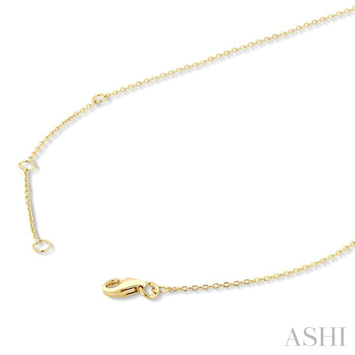 Bezel Set Diamond Fashion Necklace