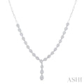 Lovebright Pear Shape Diamond Fashion Necklace