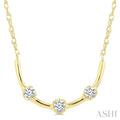 Smile Bar Diamond Fashion Necklace