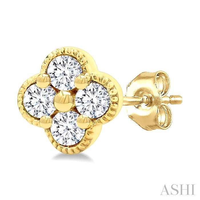 Clover Diamond Fashion Earrings