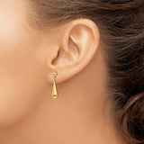 14k Madi K Teardrop Dangle Post Earrings