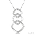 Geometric Diamond Fashion Pendant