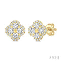 Clover Diamond Fashion Earrings