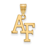 10k Gold LogoArt United States Air Force Academy A-F Medium Pendant