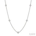Diamond Station Necklace