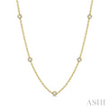 Diamond Station Necklace