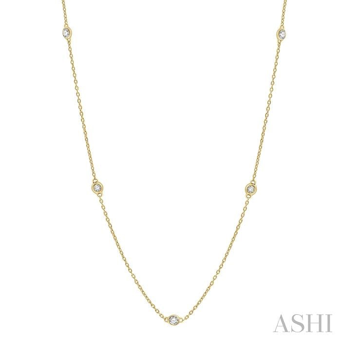 Diamond Station Necklace