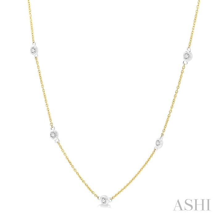 Diamond Station Necklace