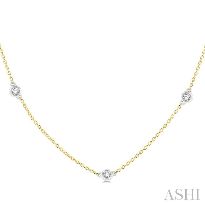 Diamond Station Necklace