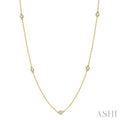 Diamond Station Necklace