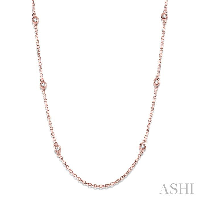 Diamond Station Necklace