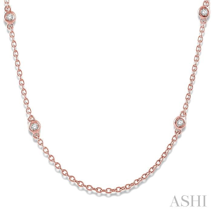 Diamond Station Necklace