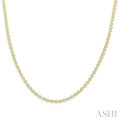 Illusion Diamond Tennis Necklace