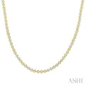 Illusion Diamond Tennis Necklace