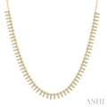 Spike Diamond Fashion Necklace