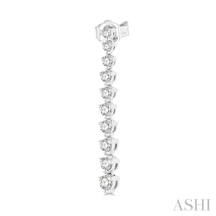 Riviera Diamond Long Earrings