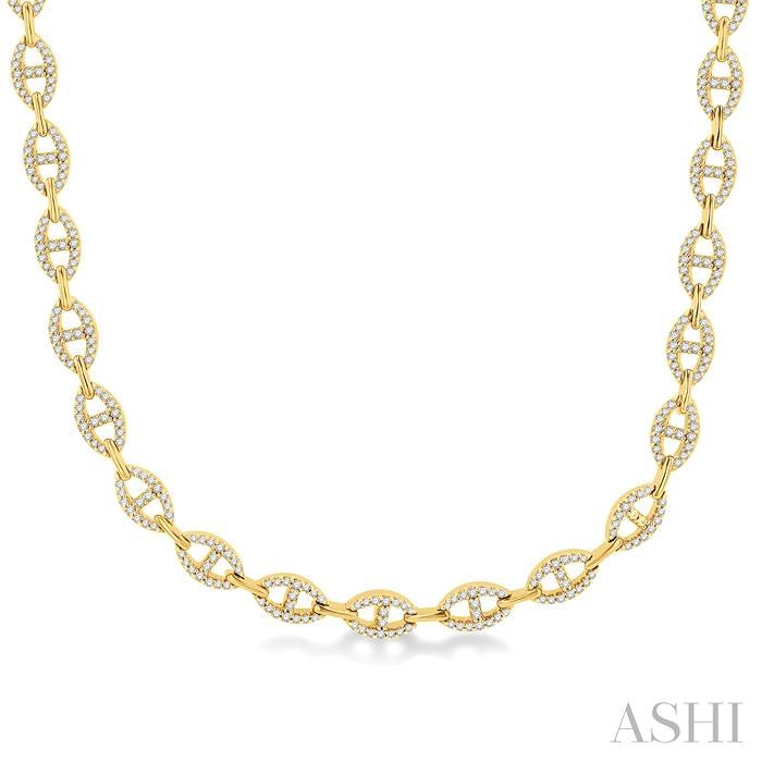 Mariner Link Diamond Fashion Necklace