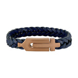 Bulova Leather Classic Jewelry Mens Bracelet