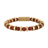 Bulova Stainless Steel Performance Jewelry Mens Bracelet